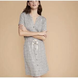 Lou & Grey Button Down Shirtdress